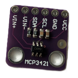 MCP3421 A/D Omvandlare