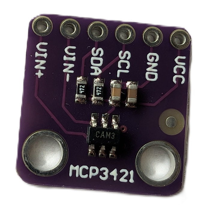 MCP3421 A/D Omvandlare